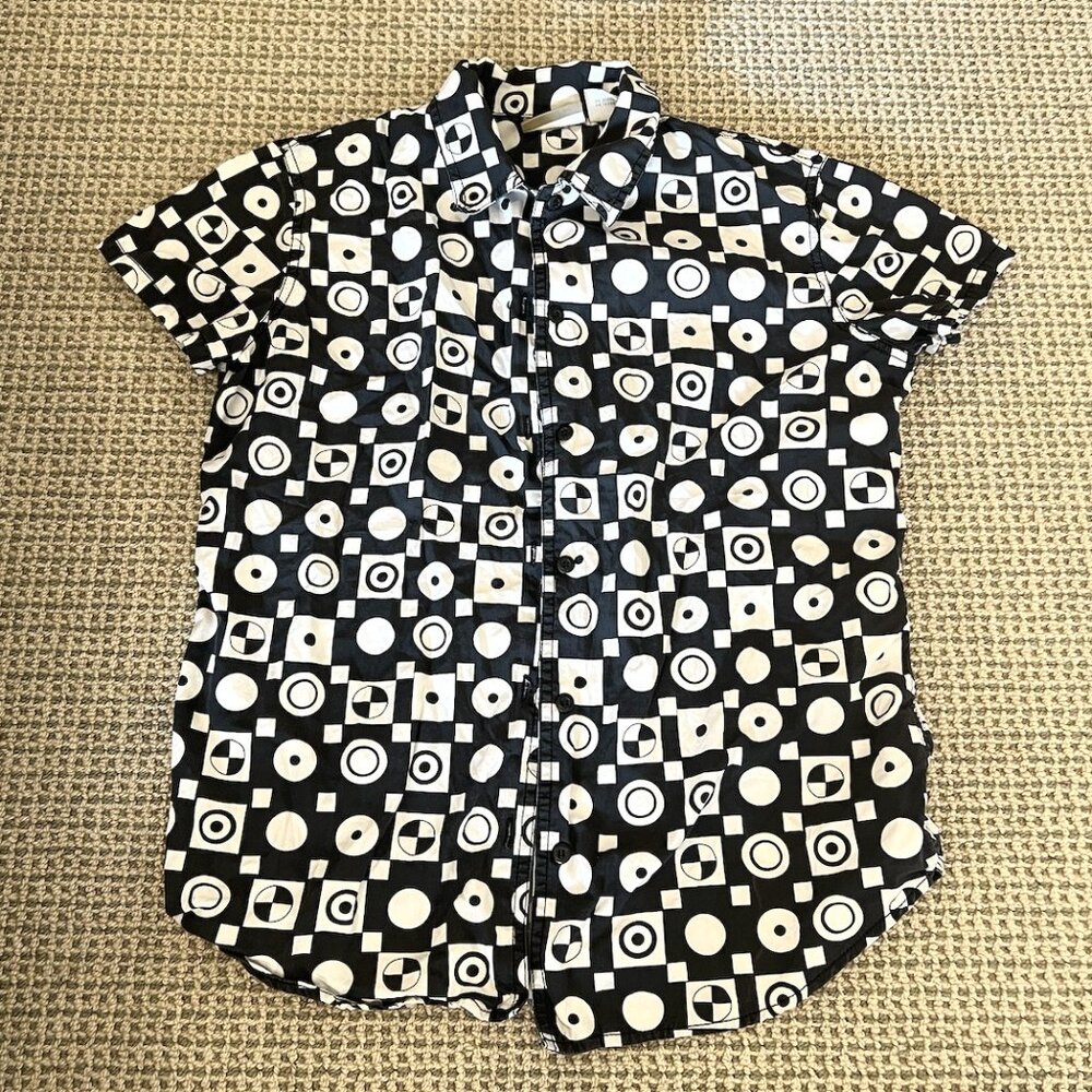 Liz Claiborne Patterned Button Down
